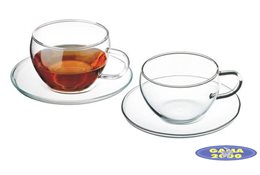 Komplet filiżanek ze spodkami EVA