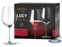Kieliszki do wina LUCY 600 ml - komplet 6 sztuk