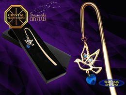 Zakładka do książki SWAROVSKI GOŁĄB