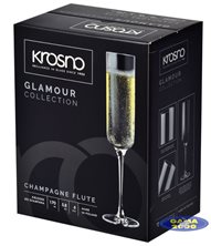Komplet kieliszków do szampana GLAMOUR