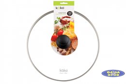 Pokrywa szklana z obręczą 32 cm