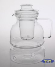 Dzbanek z podgrzewaczem i zaparzaczem BEROX