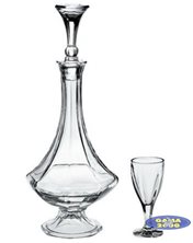 Komplet do likieru BOHEMIA King Louis