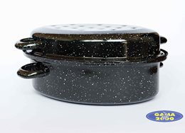 Brytfanna emaliowana 34 cm