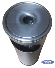 Popielnica z koszem 12 L