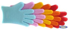 Silikonowa rękawica 5 - palcowa