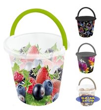 Wiadro plastikowe DEKOR 10 L