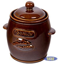 Beczka OGÓRKI hermetyczna 3 L 