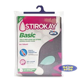 Pokrowiec na deskę do prasowania bawełniany 125 x 47 cm