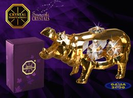 Figurka SWAROVSKI HIPOPOTAM