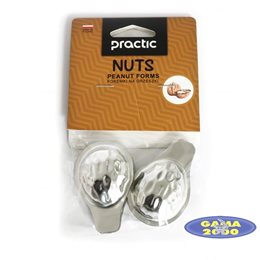 Foremki Orzechy x 10 szt.