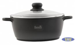 Garnek aluminiowy Berretti Granite 24 cm