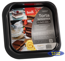 Tortownica TORTA 23,5 cm Berretti