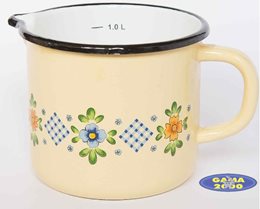 Kubek emaliowany z dzióbkiem 0,7 L