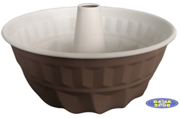 Forma do pieczenia CAFFE Creme 22 cm z tuleją 