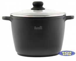 Garnek aluminiowy Berretti Granite 24 cm (wysoki)