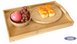 Stolik śniadaniowy / taca bambusowa