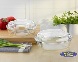 Naczynie żaroodporne okrągłe 4 L