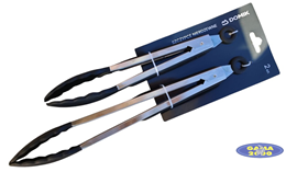 Komplet szczypiec silikonowych 2 sztuki DOMIK