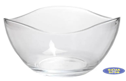 Komplet salaterek szklanych 6 x 12 cm