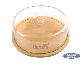 Deska okrągła z kloszem BERRETTI 28 cm