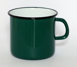 Kubek emaliowany 8 cm