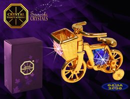 Figurka SWAROVSKI ROWEREK DZIECIĘCY