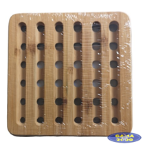 Podkładka bambusowa kwadratowa 18 cm