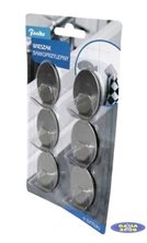 Wieszaki samoprzylepne owalne 6 sztuk