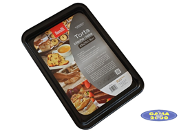 Blacha do pieczenia TORTA niska 43 x 29 x 1,8 cm