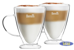 Komplet szklanek termicznych 2 ścianki TAZZA 300 ml