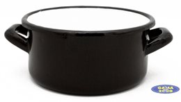 Garnek emaliowany niski 14 cm (1 L) 