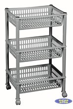 Regał prostokątny plastikowy