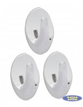 Wieszaki samoprzylepne 3 szt.