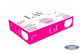 Komplet salaterek szklanych 6 x 390 ml