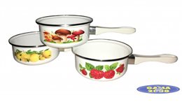 Rondelek emaliowany 12 cm