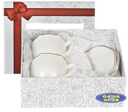 Filiżanki ze spodkami AMADEO