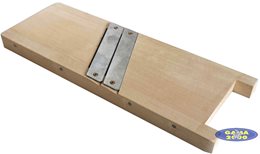 Szatkownica drewniana 2 ostrza