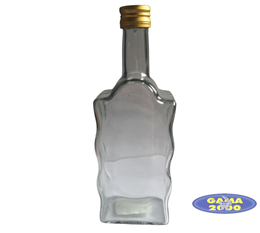 Butelka z zakrętką FALA 500 ml