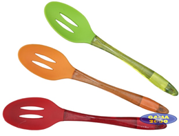 Łyżka silikonowa ażurowa