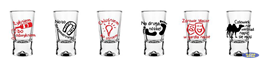 Komplet kieliszków HUMOR
