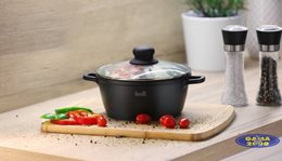 Garnek Berretti Granite 20 cm 