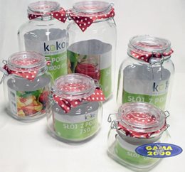 Słoik z klipsem 3 L