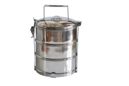 Trojak obiadowy nierdzewny