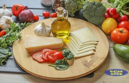 Taca obrotowa bambusowa BERRETTI 35 cm