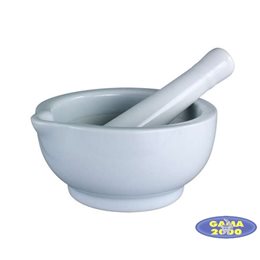 Moździerz ceramiczny biały