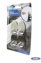 Wieszaki samoprzylepne owalne 4 sztuki