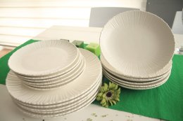 Komplet obiadowy 18 elementowy VIOLET