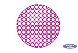 Mata do zlewu okrągła