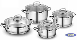 Komplet garnków STEAMA KORKMAZ 8 - częściowy